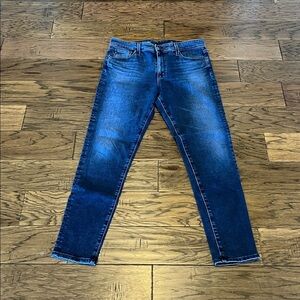 Ag Adriano Goldschmied Farrah Skinny Ankle High Rise Size 31R